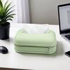 Silicone Tissue Box Simplicity Solid Color Napkin Holder Plastic Large Storage Tissue Case For Home Office Supplies