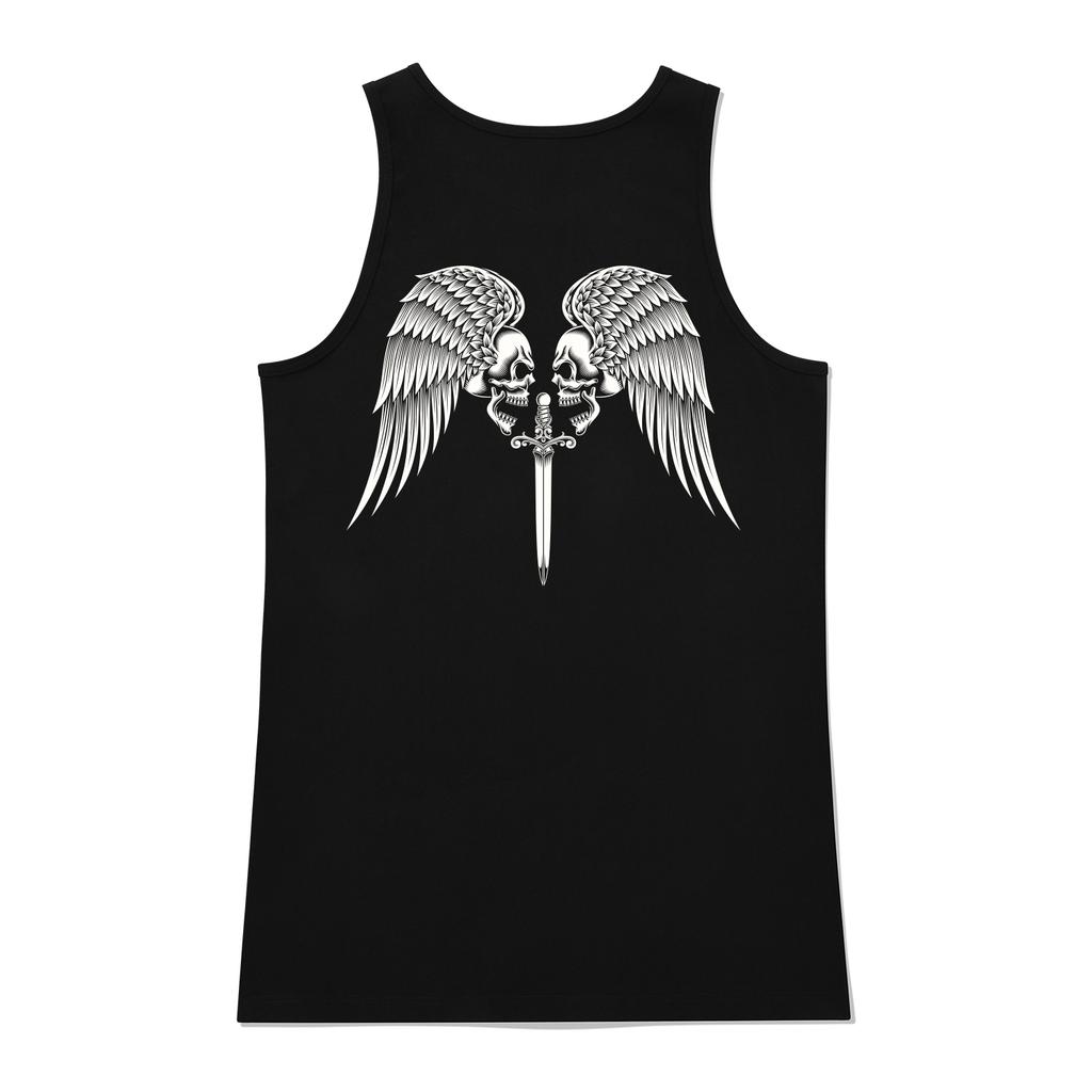 KAN6312 Ksb0017 Knights Of The Round Table Long Sleeveless - Black