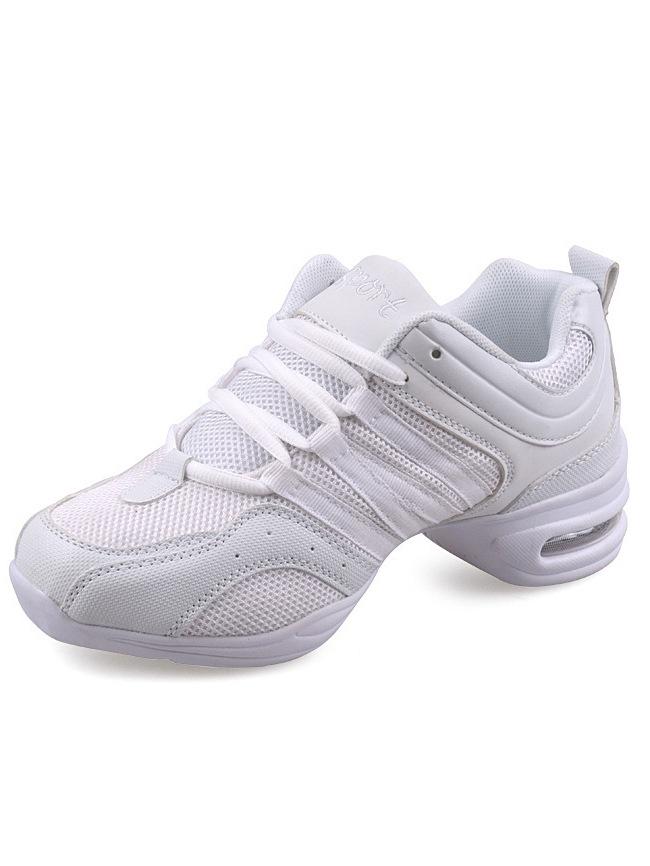 Unisex Breathable Mesh Dance Shoes with Soft Sole for Fitness, Aerobics, and Jazz.
