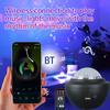 LED Northern Lights Galaxy Projector Aurora Starry Sky Lamp Bluetooth Speaker Remote Control Auto-Rotating for Room Party Decor