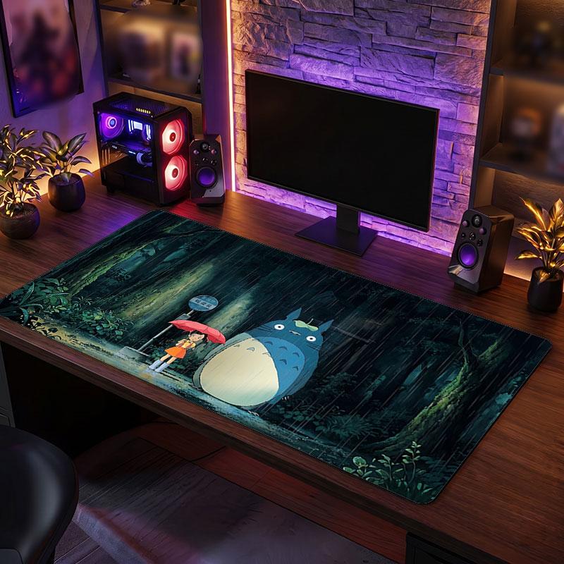 Grote MuispadMijn Buurman Totoro Uitgebreide Zachte Bureau Mat Gaming Kantoor Computer Tafel Decoratie Mat