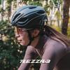 OGK KABUTO Bicycle Helmet Black JCF Cycling Certified CE EN1078 REZZA-3 Size S/M (55-58cm) Color Two-tone (Japan Federation)