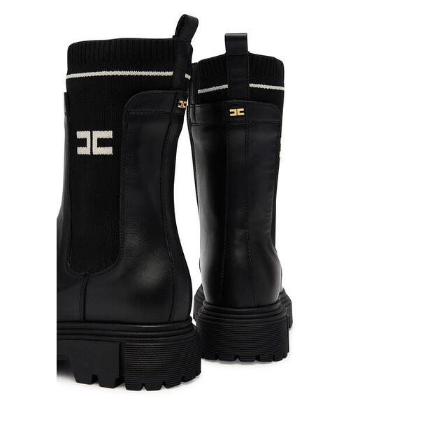 Ботинки челси Elisabetta Franchi F4-A5E-0424-1316930 D Черный