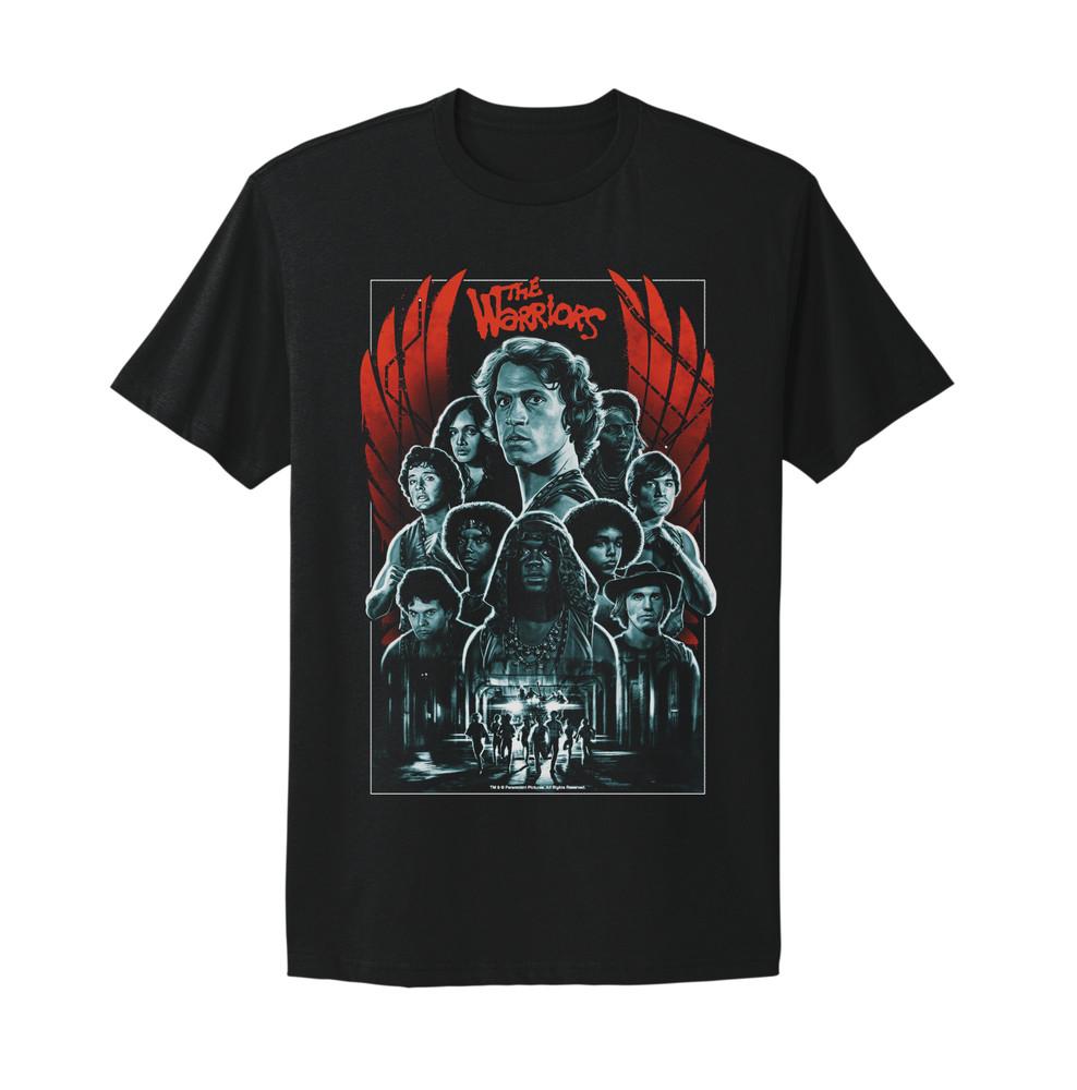 

The Warriors Movie Poster Graphic Movie Classic Gang Film T-Shirt XL