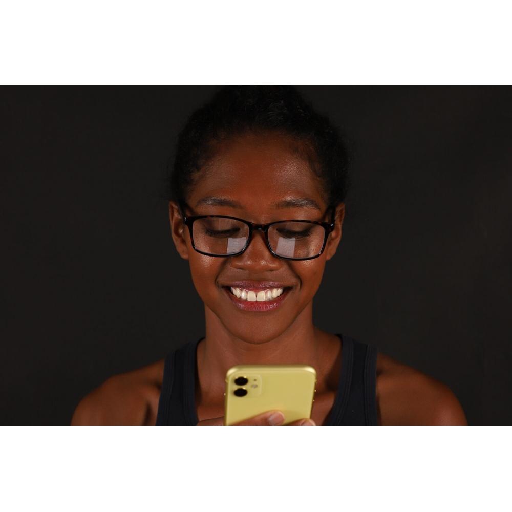 Full Rim Square Dark Tortoise Smartbuy Collection Sandy Blue Light Block Cp150a Fashion Unisex Eyeglasses