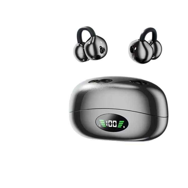 S680 Cross 2025 Noise-Cancelling Wireless Ear Clip Earphones with High-Quality Sound, Non-In-Ear Design, Universal Fit.