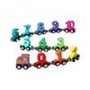 Magnetische Zahlenzug Spielzeug für Kinder, Pädagogische Magnetische Bausteine, Steckspielzeug für Kleinkinder Jungen Mädchen Alter 1-6