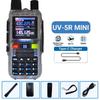Baofeng 5R Mini Walkie Talkie Dual PTT Bluetooth APP Programming Grey Black Multi Band AM Wireless Copy Frequency Two Way Radios