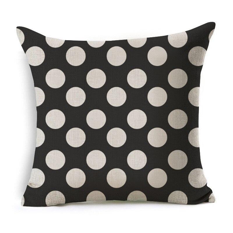 black linen throw pillows