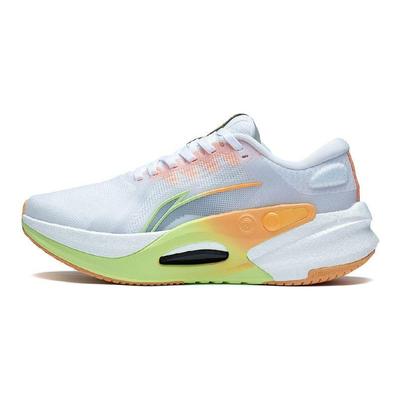 Li Ning Fierce Steed 7 Lätta Återstuds Låga Löparskor Damsneaker Vit Gul ARZT004-5