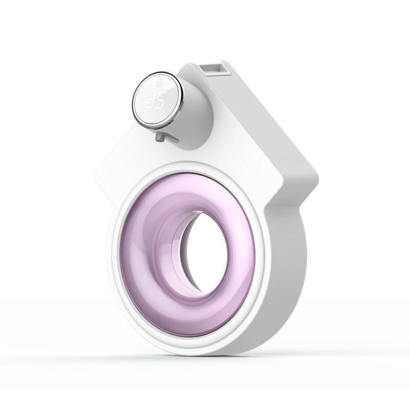 

New Automatic Wall-mounted Foam Soap Dispenser Induction Washing Machine Household LED Touch Smart Soap Dispenser розовый