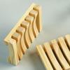 Natural Environmen Wood Storage Soap Rack Plate Box Soap Dish Tray Holder Shower