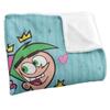 Fairly Odd Parents In Love Silky Cosmo & Wanda Supersoft Blanket
