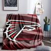 Atlanta Logo Blanket Lightweight Flannel Bedding Blanket Perfect for Travel, Camping, Living Rooms, Offices, Sofas, Fan Christmas gift