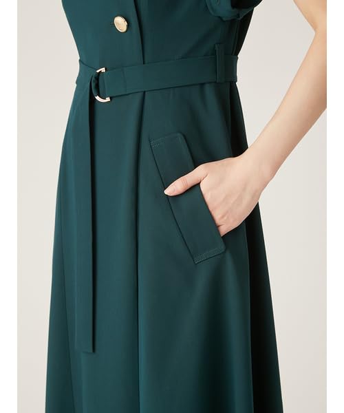 Decollete trench dress LWFO251184GRN1