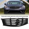 Radiator Front Grille Gloss Black Front Bumper Grille Grills   for G37 2 Door  Convertible 2008 To 2013