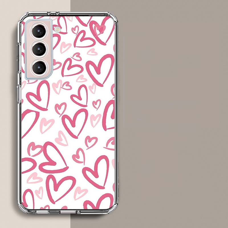 Love Your Heart Shape With Love Phone Case For Galaxy A14 A24 A34 A54 Samsung A02S A12 A22 A32 A42 A52 A72 A13 A33 A53 5G A03 A0