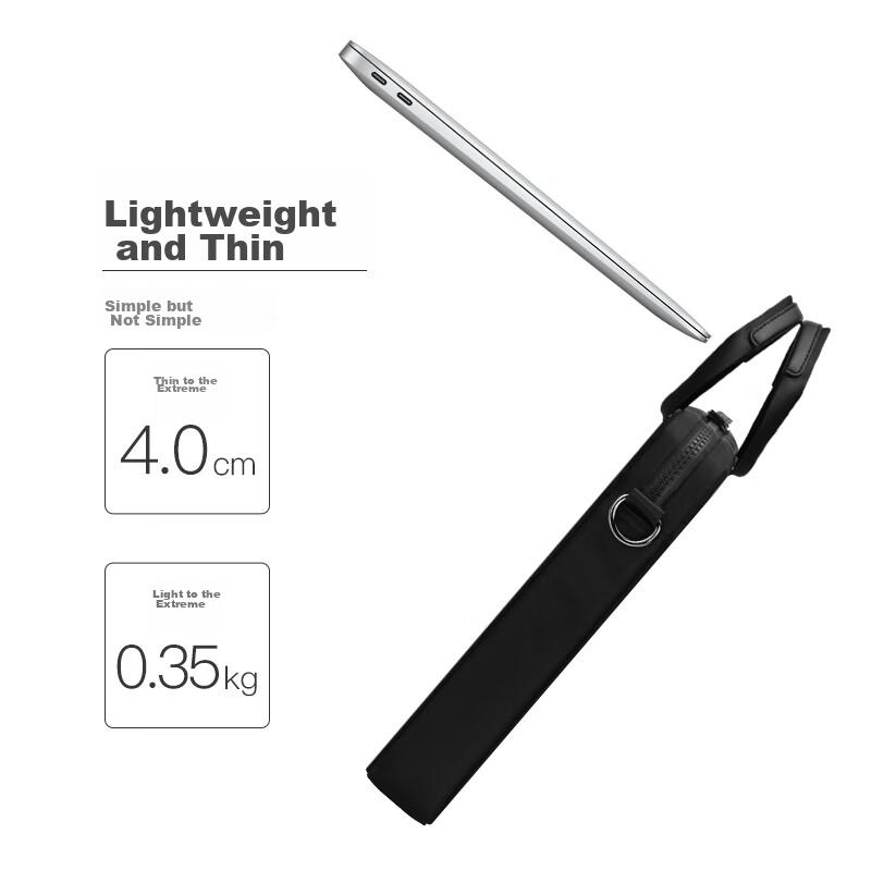 Samsonite Laptop Bag, Business Handbag for Men And Women, Shoulder Briefcase, 14-Inch Apple Notebook Bag, Large Capacity Document Bag