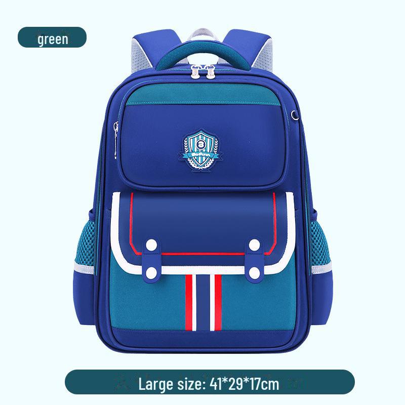 

25 новых британских школьных ранцев для учеников начальной школы 1–6 классов: Прочные, вместительные рюкзаки с разгрузкой для мальчиков и девочек. Large Size Grades 3-6 зелёный