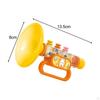 Blowing Trumpet Toys Klassisches Spielzeug-Reisespiel mit kleinem Lautsprecher