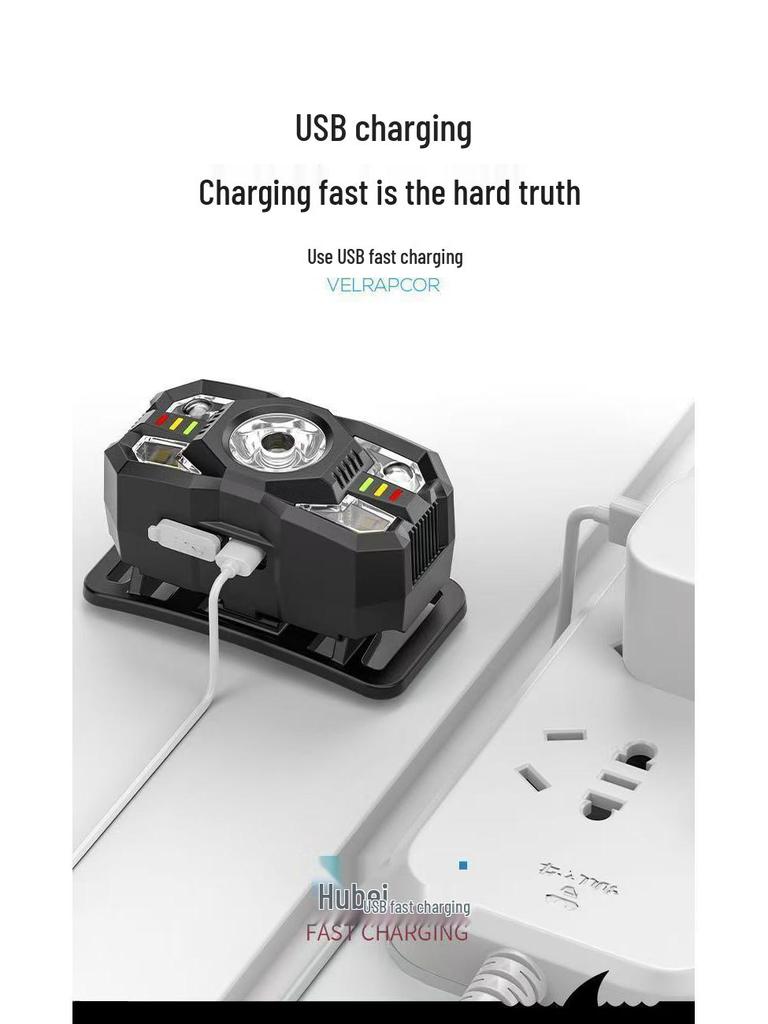 Rechargeable Headlamp for Night Fishing - Super Bright, Lightweight, Long Battery Life, High Beam