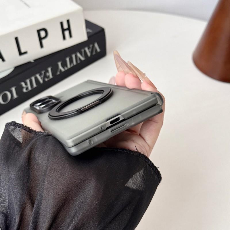 360° drehbare magnetische abnehmbare Ständerhülle Galaxy Z Fold7 Mit Frontrahmen-Schutz Kompatibel Fold6