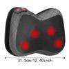 3D Simulation Back Massager With Heat Electric Massage Pillow  Lumbar Massage