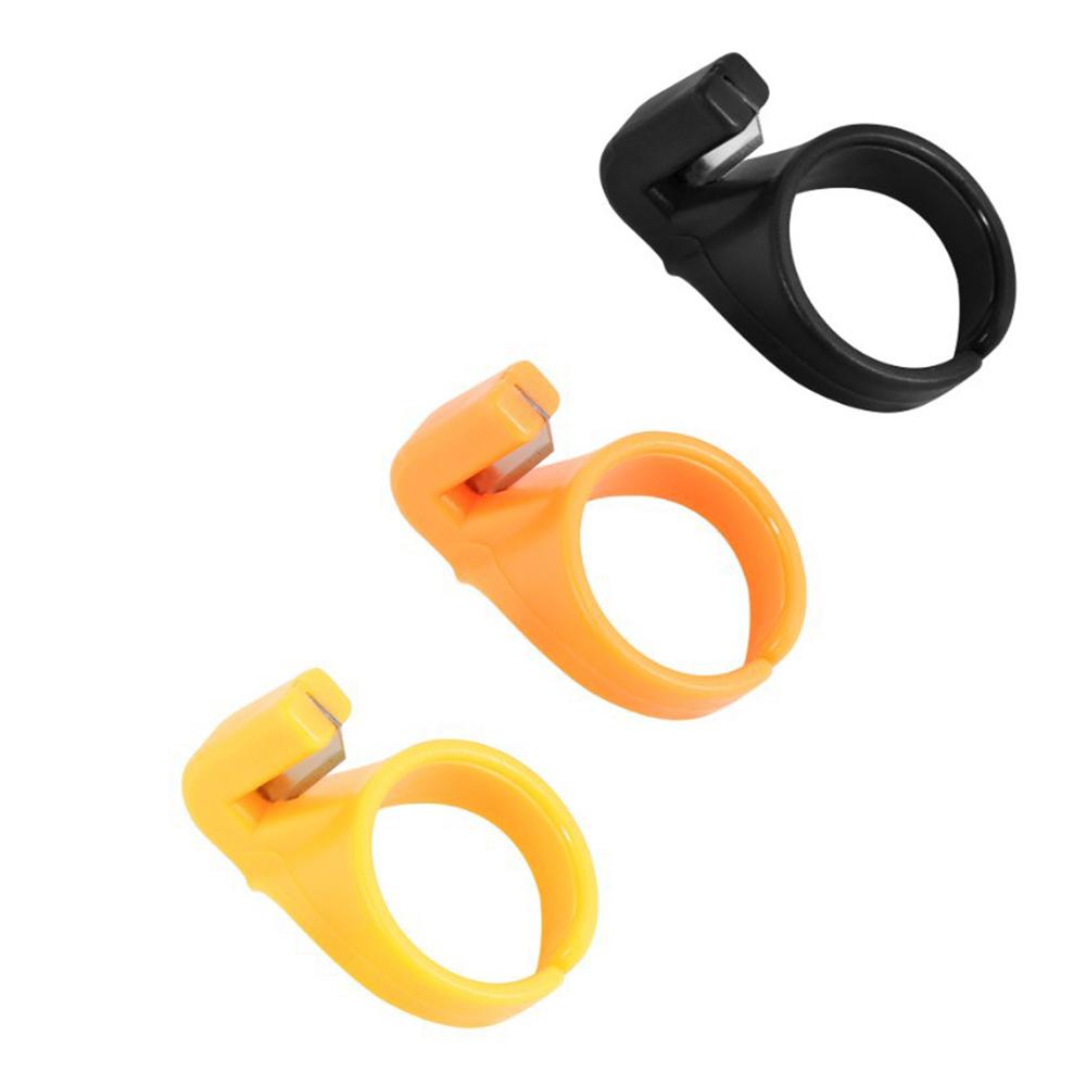 2 шт. Напальчник-лезвие для рукоделия, наперсток, швейное кольцо, нитеобрезатель, аксессуар для бытовой швейной машины для DIY 2Pcs