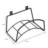 Detachable Wrought Iron Wall-Mounted Garden Hose Storage Rack