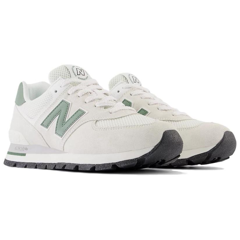 New Balance 574 Rugged White Green ML574DUG Unisex Retro Lifestyle Sneakers