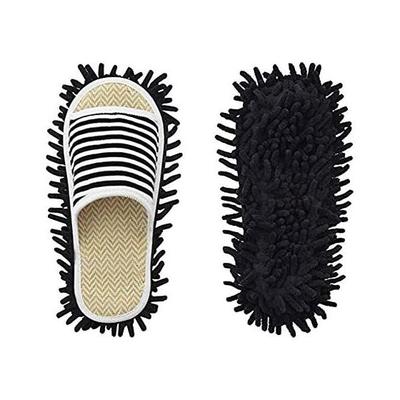 Cleaning Slippers, Wearable Mop, Washable, Just Wear Them and Walk Around, Ultra-fine Fibers, Convenient Cleaning Goods, No Strain On the Lower Back,