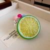 Fruit Lemon Shape Summer Hair Scrunchies Telephone Wire Hair Rope Fruit Hair Ring  Children