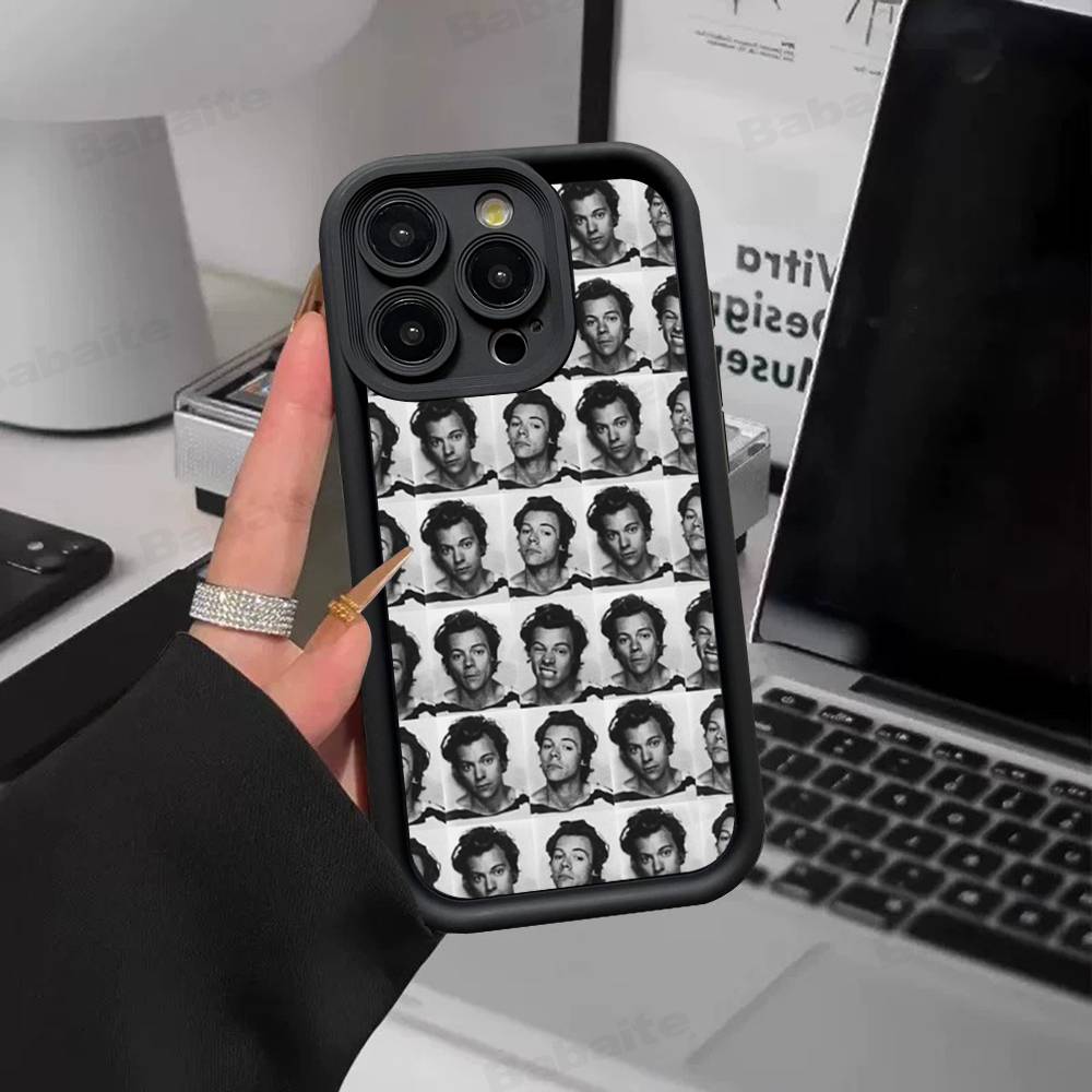 Pop Singer Harry Styles Phone Case For IPhone 17 16 15 14 13 12 11 Pro Max 16E Plus INS Soft Cover