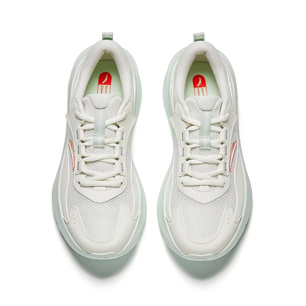 Anta Light Interpretation Cushioning Slip Resistant Abrasion Resistant Height Increasing Low top Training Shoes Women's 922537702Q-6