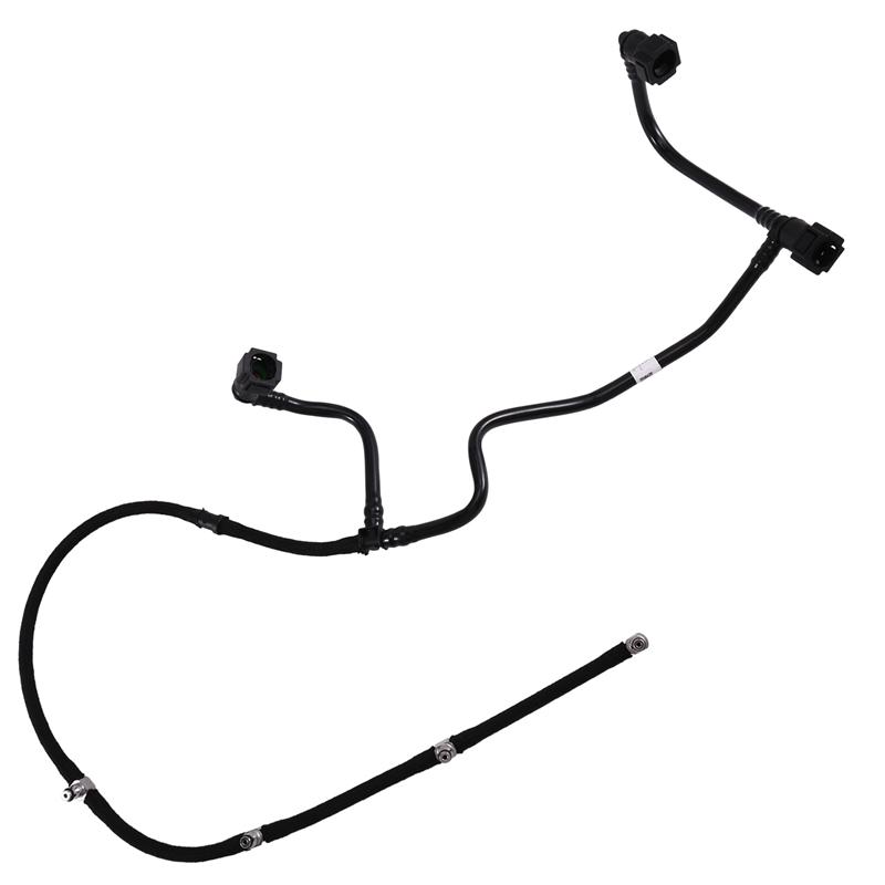 

Fuel Return Pipe Replacement Part 5301534 For Foton Cummins ISF2.8 Engine 4992138 чорний