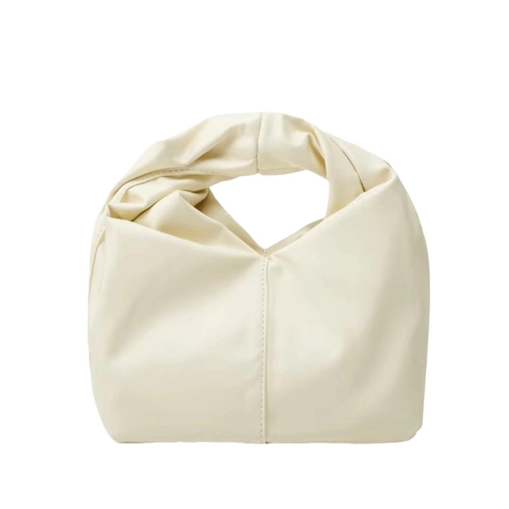 

Модная сумка подмышку большой вместимости, сумка-пельмень, прочная женская сумка, для девушек белый