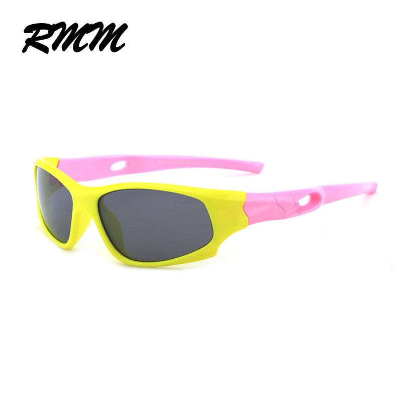 Children's Polarized Sunglasses Baby Child Care UV Glasses Security Silica Gel Frame Brand Sun Glasses Silicone Temple For Kids