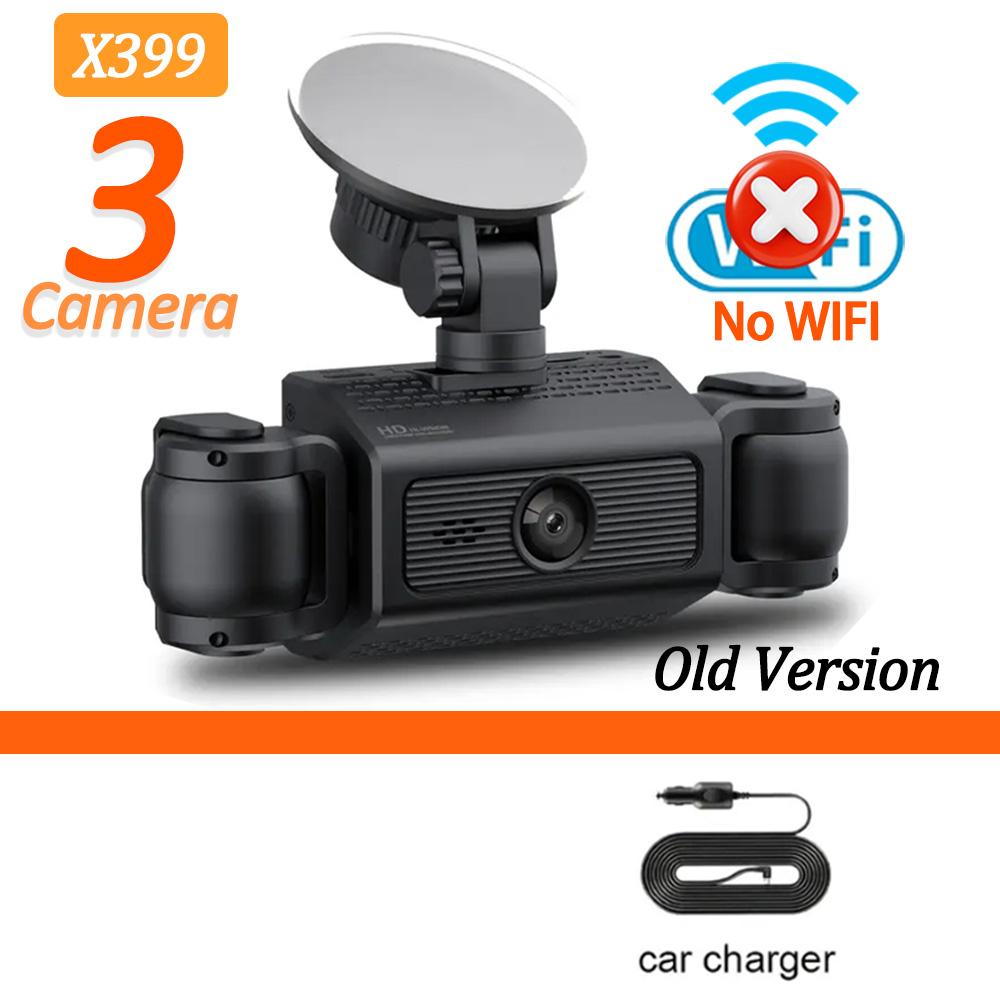 

NEW 4lens Car DVR 360 Degrees WIFI APP Video Recorder 1080P Dash Cam 3/4Channel Front Right left Rear View camera Car accessory NONE