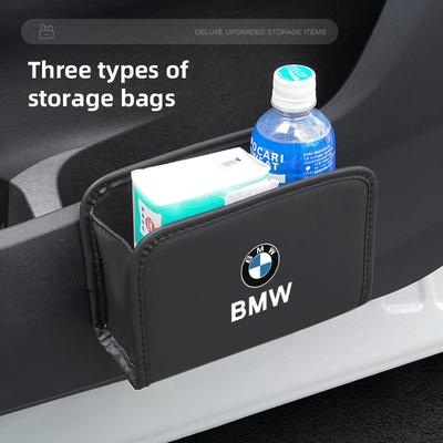 Self Adhesive Car Storage Bag Multifunctional Organizer Box For BMW X1 X2 X3 X5 X4 X6 X7 3 4 5 6 Series E46 E90 E60 F30 F10 E39