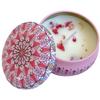 Dried Flower Scented Candles Iron Box Soy Wax Odorous And Smoke-free Aromatherapy Candle Birthday Gift Home Wedding Decoration