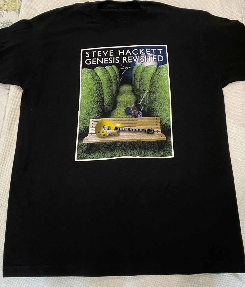 STEVE HACKETT 2019 GENESIS REVISITED TOUR Shirt Black Unisex S-5XL Unisex T-Shirt M