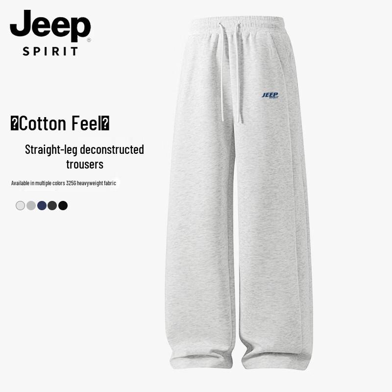 JEEP SPIRIT Men s Spring Straight-Leg Casual Trousers XL