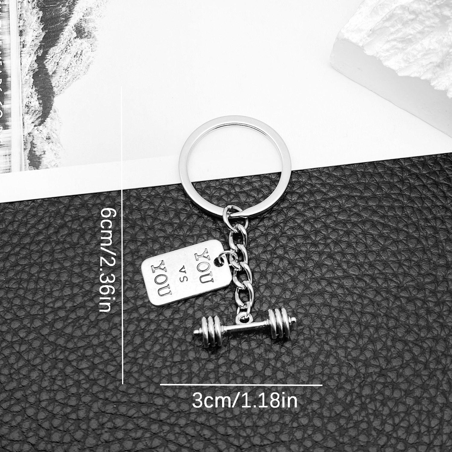 

Fitness Sports Gear: Dumbbells, Barbells, Kettlebells, and Keychain Pendants for Men, Women, and Couples