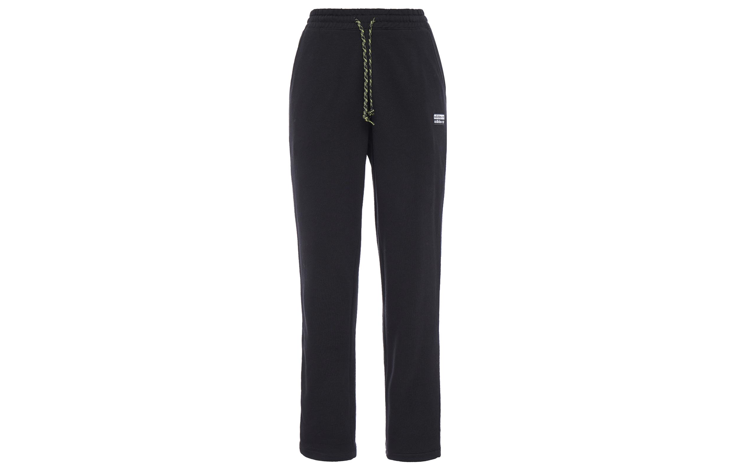 

Adidas Originals Casual Pants Women s Black Moderate Straight Fit Pants GD3966 XS