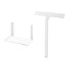 Washing Machine Side Magnetic Folding Shelf White Approx. W41XD27XH25.5cm Tower Space-Saving Rack Foldable 5096 + Yamazaki