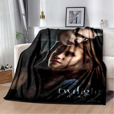 The Twilight Saga Printing Blanket Children's Warm Blanket Framine Soft and Comfortable Home Travel Born Blanket Birthday Gift