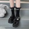Women's Summer Ankle Socks Summer Crew Socks Lace Middle Tube Socks Japanese Style Cute Boot Socks Streetwear Gift