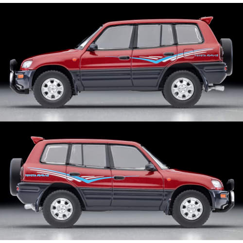 Tomytec Tomica Limited Vintage Neo 1/64 Scale LV-N354a Toyota RAV4L V Wine/Gray 1995 Model (Finished Model) 333883