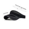 Verstellbare Atmungsaktive Anti-UV Leere Oberseite Sonnenschirm Unisex Kappe Für Outdoor-Sportarten Tennis Golf Laufen Strand Reisen Party