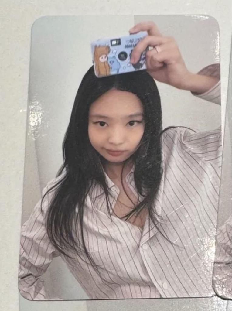 [USED] BLACKPINK Jennie Ruby Makestar Bonus Trading Card 1